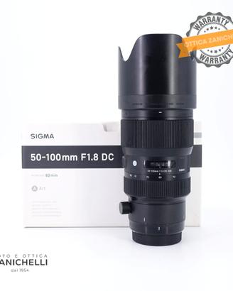 Sigma 50-100 f/1.8 DC ART (Canon) Usato (G605)