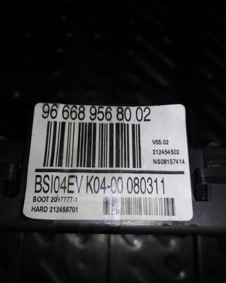 Centralina bsi CITROEN C5 1997cc HDI del 2011