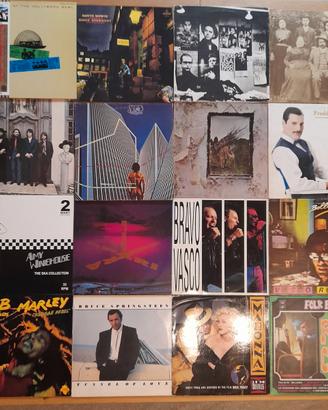 Vinili Depeche Mode, Bowie, Vasco, Beatles e altri