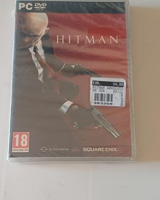 pc dvd rom hitman nuovo sigillato
