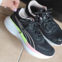 scarpe puma running 38.5 ragazza donna nere