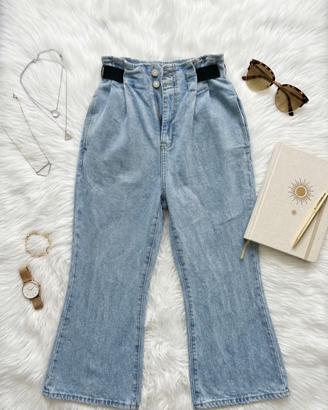 Jeans lunghi a zampa d’Elefante vintage taglia S