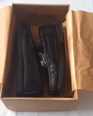 SCARPA CLASSICA FRANCESINA NUOVE NERA VERNICE n 37