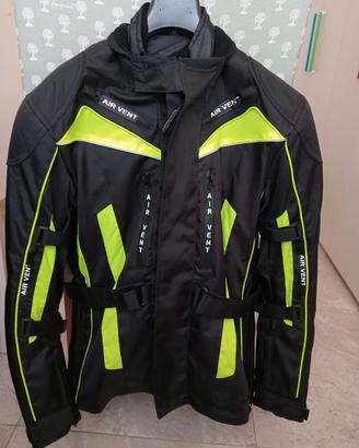 Giubbotto moto e guanti 