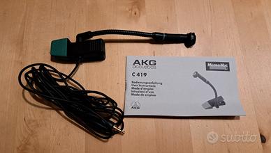 AKG C419 Microfono per fiati e ottoni
