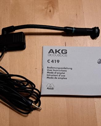 AKG C419 Microfono per fiati e ottoni