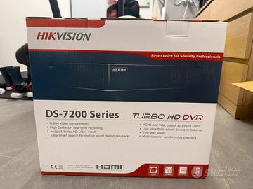 DVR HIKVISION DS-7200 Series + 6 telecamere Hikvis