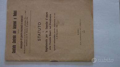 Statuto guardie d'onore Pantheon