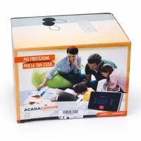 Kit Allarme Casa + Sensori Fumo e Allagamento 