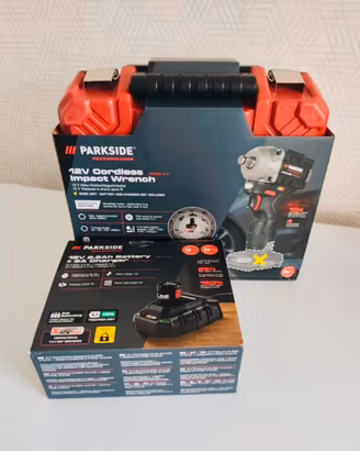 Avvitatore Percussione 12v Parkside Nuovo COMPLETO