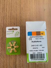 Batterie per apparecchi acustici