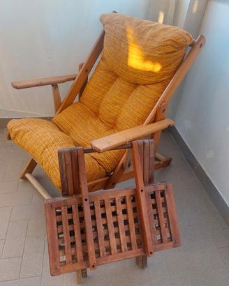 poltroncina e tavolino pieghevole 