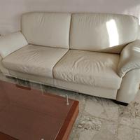 1 divani in pelle Chateau d'Ax  3 posti