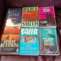 6 libri Wilbur Smith