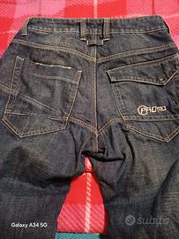 jeans pmj stile invecchiato  invernali taglia 32