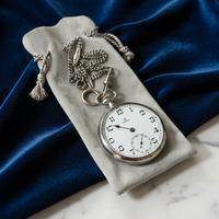 OMEGA - OROLOGIO DA TASCA CON CATENA - CIRCA 1923