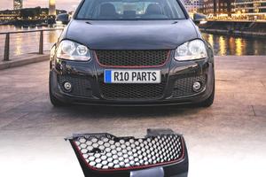 GRIGLIA VOLKSWAGEN VW GOLF 5 NERA ROSSA LOOK GTI