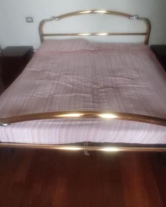 LETTO IN OTTONE COMPLETO