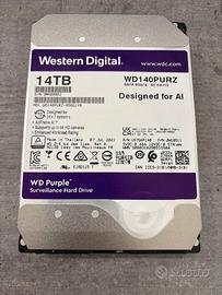 Western Digital Hard Disk HDD 14Tb WD140PURZ