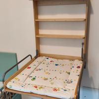 Fasciatoio pensile pieghevole  