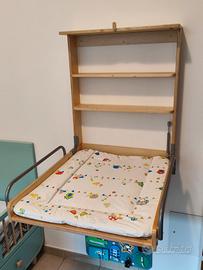 Fasciatoio pensile pieghevole  