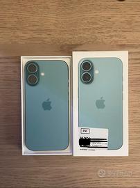 iphone 16 128 gb verde acqua