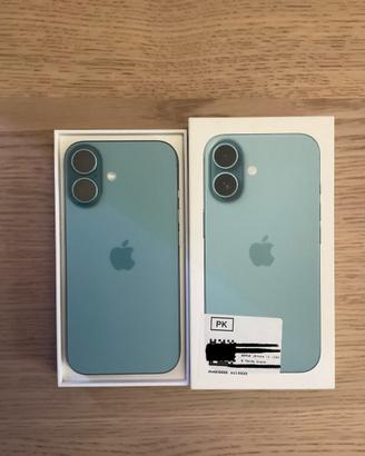 iphone 16 128 gb verde acqua