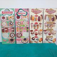 tabelle gelati vintage