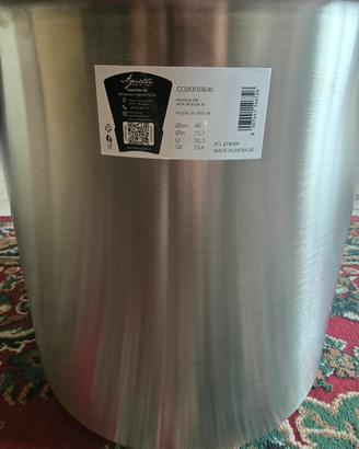 pentola agnelli 40cm 50,3 lt (con difetti)