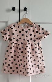 Vestito Zara tg 2/3 anni rosa antico