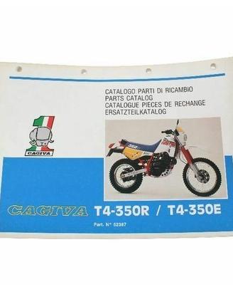 Catalogo ricambi Cagiva T4 350 E e R - 52387
