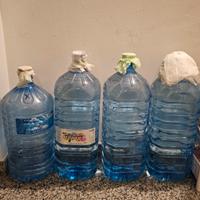 Bottiglioni acqua osmotica acquario carnivore 