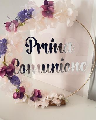 Centrotavola prima comunione