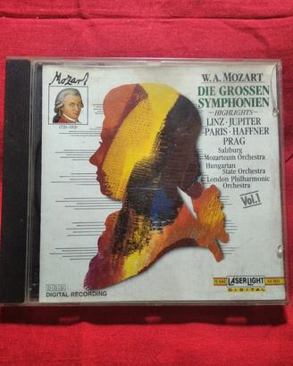 CD W.A. Mozart die grossen symphonien digital