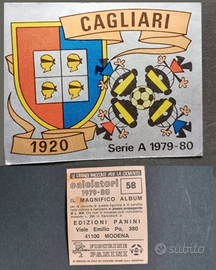 Figurina Panini 1979-80 - CAGLIARI Scudetto Velina