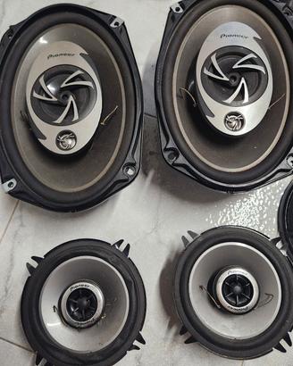 Kit Impianto Audio: Casse Pioneer + Amplificatore