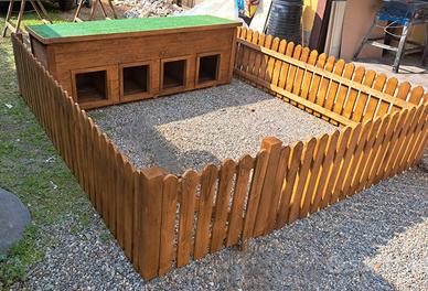 recinto,cucce per pollaio o cani 