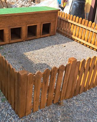 recinto,cucce per pollaio o cani 