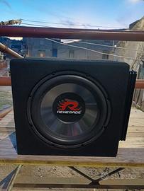 Subwoofer+amplificatore renegade