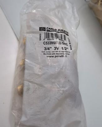 collettore sanitario per idraulica