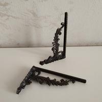 Porta mensola in ottone 