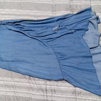 gonna con volant laterali 