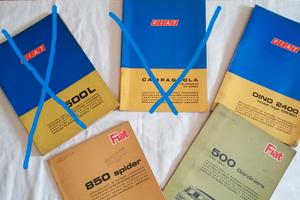 Cataloghi FIAT parti ricambi carrozzeria