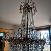 lampadario cristallo