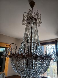 lampadario cristallo