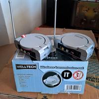 Trasmettitore + Ricevitore Wireless Welltech