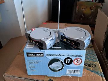 Trasmettitore + Ricevitore Wireless Welltech
