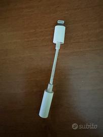 Adattatore originale Apple da lightning a Jack