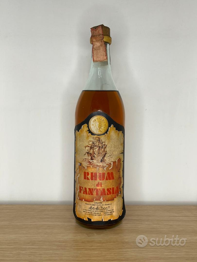 Rhum di Fantasia Se-Si-Bon, Liquore Vintage Italia - Collezionismo In ...