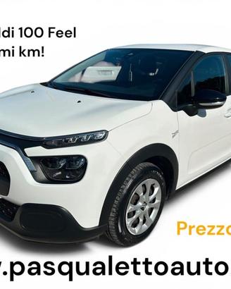 CITROEN C3 Pochissimi km! 1.5 BlueHDi 100 S&S Fe